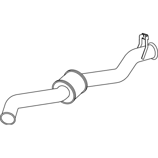 68609 - Exhaust pipe 