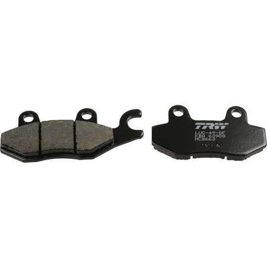 MCB663 - Brake Pad Set, disc brake 