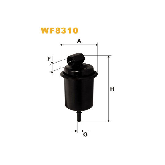 WF8310 - Fuel filter 