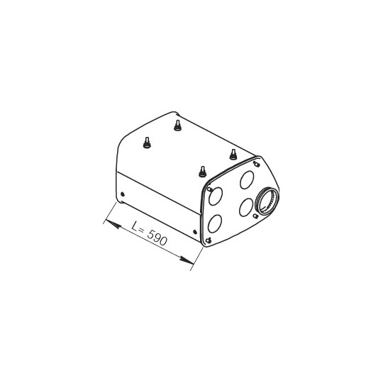 49381 - Middle-/End Silencer 