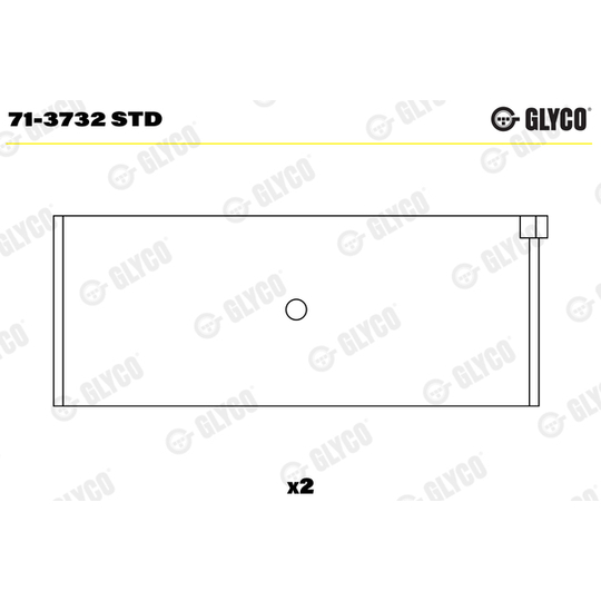 71-3732 STD - Big End Bearings 