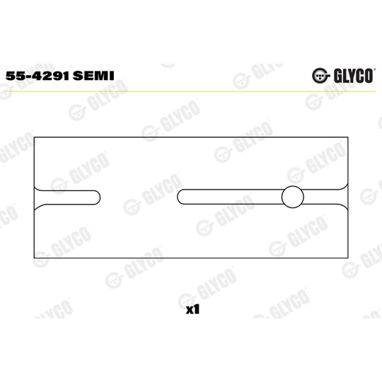 55-4291 SEMI - Laagripuks, keps 