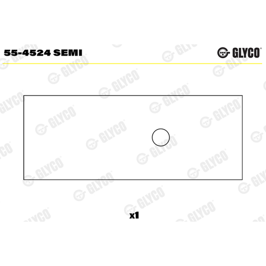 55-4524 SEMI - Small End Bushes, connecting rod 