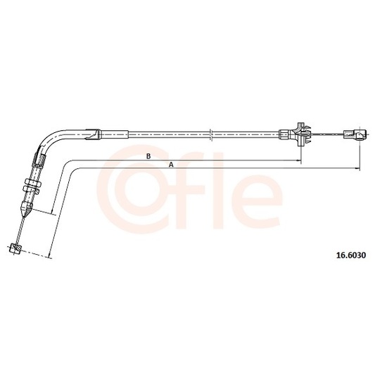 16.6030 - Accelerator Cable 