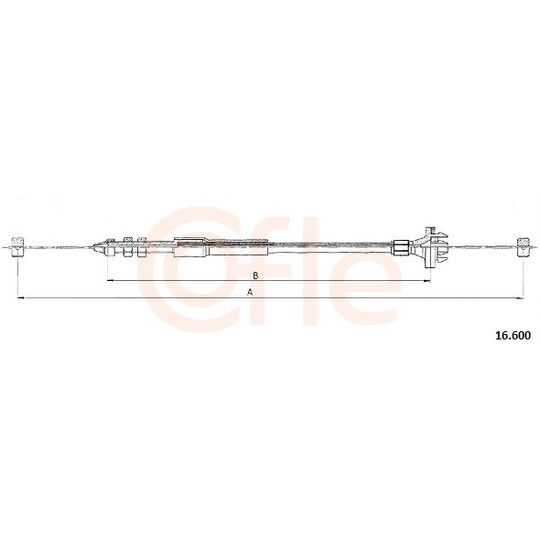 16.600 - Accelerator Cable 