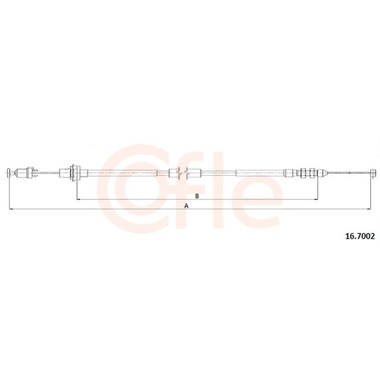 16.7002 - Accelerator Cable 