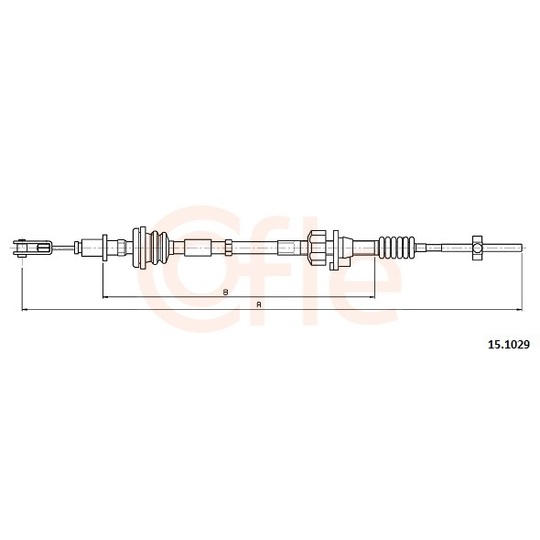 15.1029 - Clutch Cable 