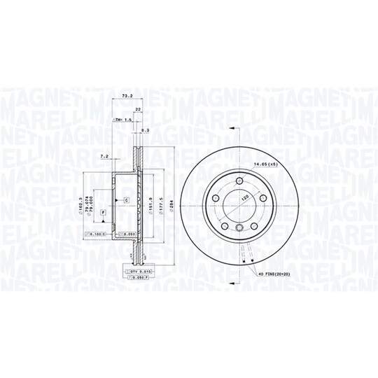 360406004601 - Brake Disc 