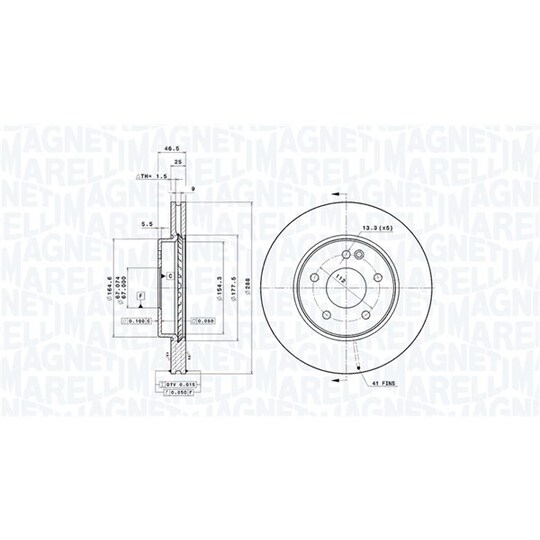 360406006301 - Brake Disc 