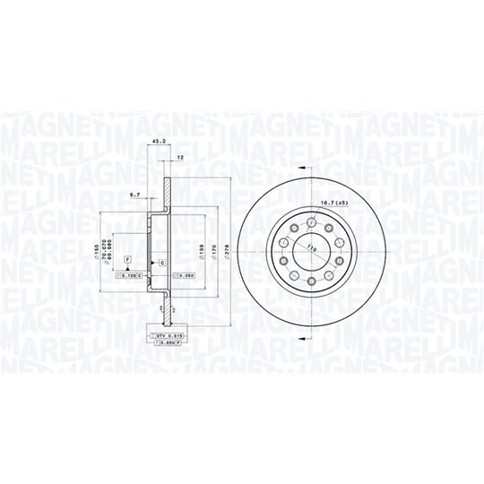 360406011401 - Brake Disc 