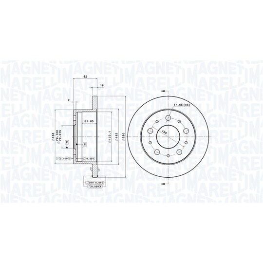 360406023600 - Brake Disc 