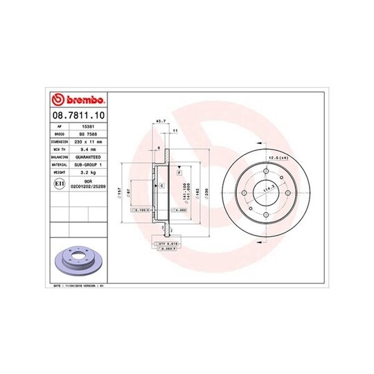 360406026900 - Brake Disc 