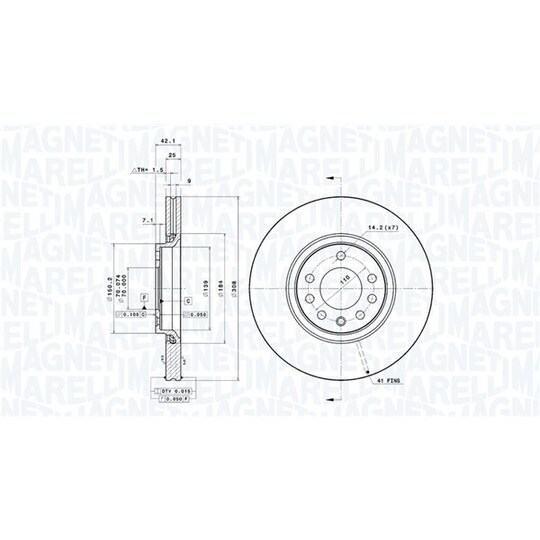 360406039701 - Brake Disc 