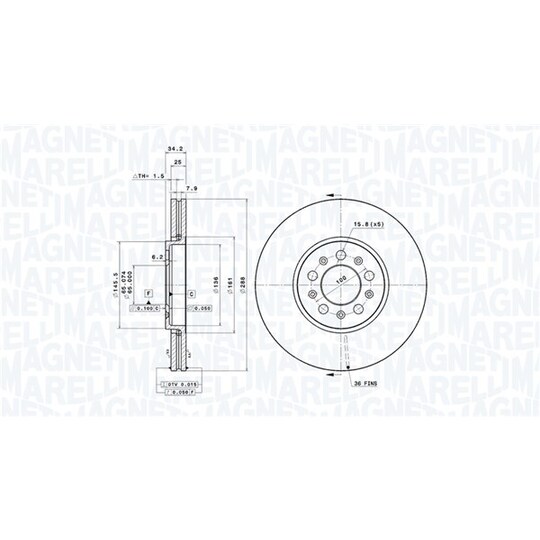 360406049301 - Brake Disc 