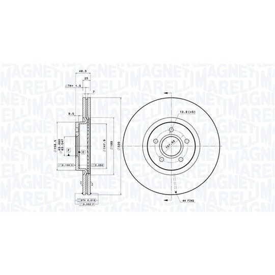 360406077900 - Brake Disc 