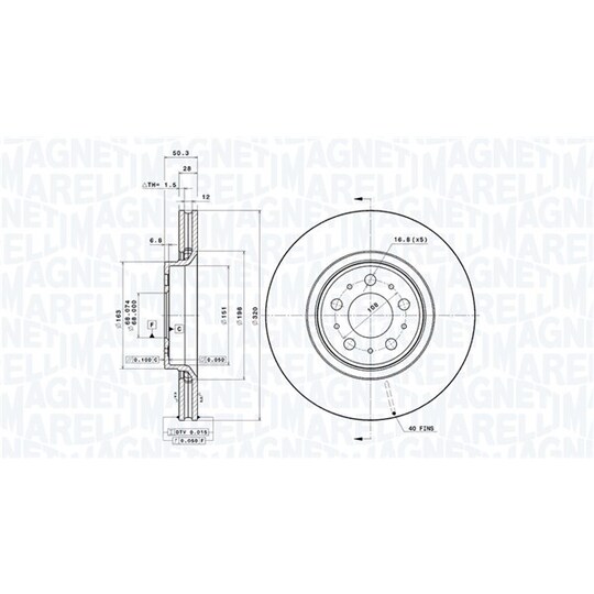 360406077400 - Brake Disc 