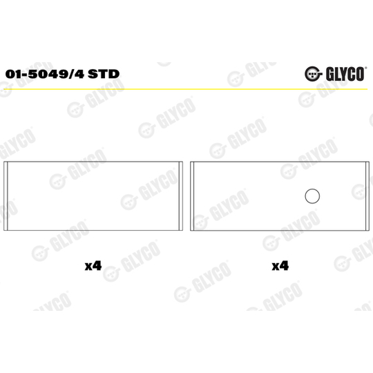 01-5049/4 STD - Vevstakslager 