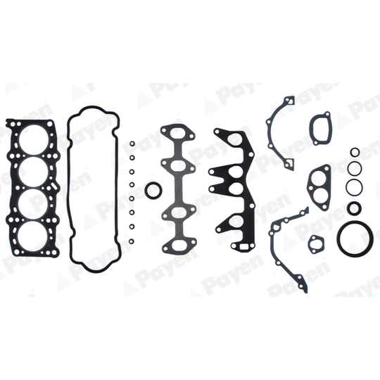 GV671 - Hel packningssats, motor 