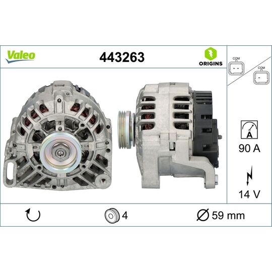 443263 - Alternator 