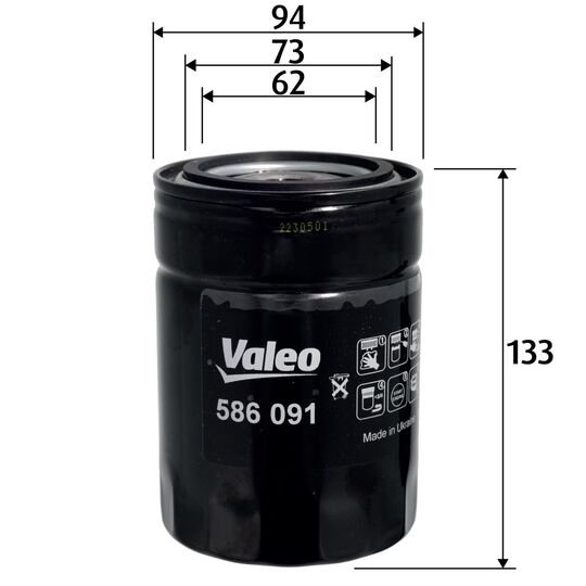 586091 - Oil Filter 