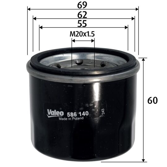 586140 - Oil Filter 