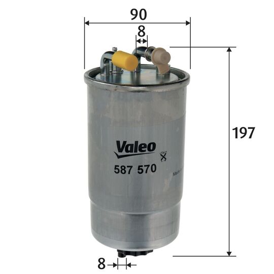 587570 - Fuel filter 