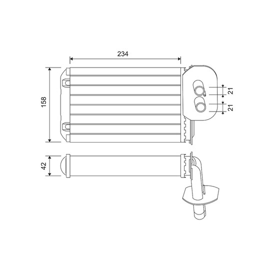 Heat Exchanger, interior heating