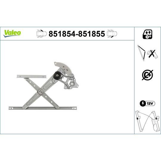 851854 - Window Regulator 