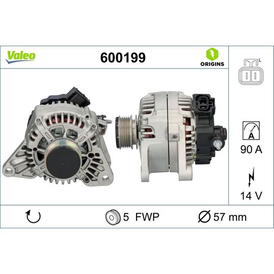 600199 - Alternator 