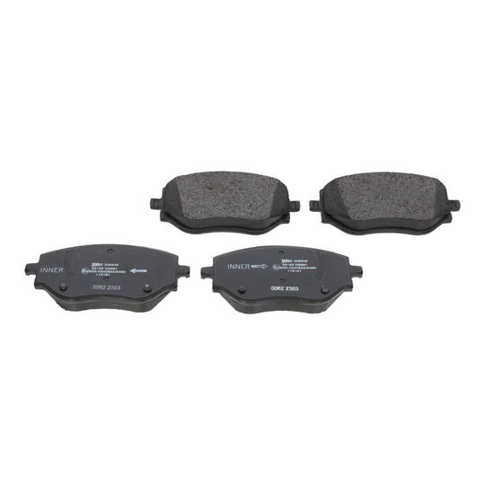 302545 - Brake Pad Set, disc brake 