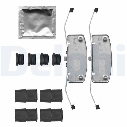 LX0700 - Accessory Kit, disc brake pad 