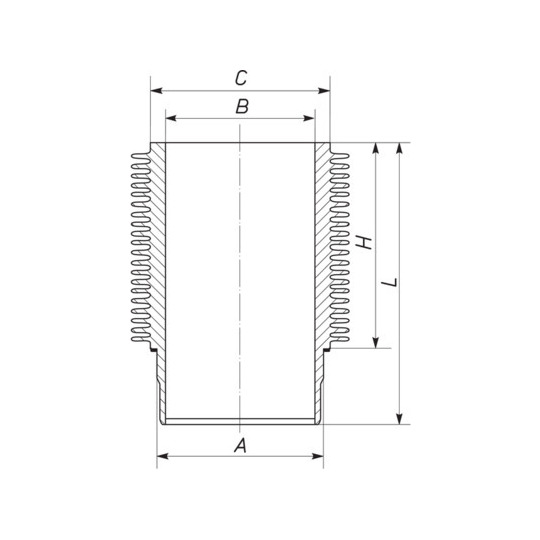 004 WR 23 00 - Cylinder Sleeve 