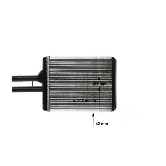 AH 145 000S - Heat Exchanger, interior heating 