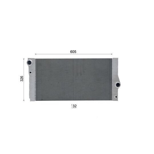 CR 2110 000S - Radiator, engine cooling 