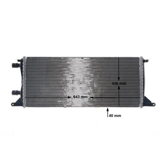 CR 2111 000S - Low Temperature Cooler, charge air cooler 