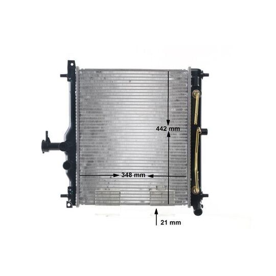 CR 2274 000S - Radiator, engine cooling 