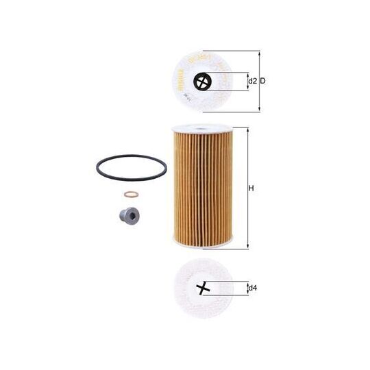 OX 365/1D - Oil Filter 