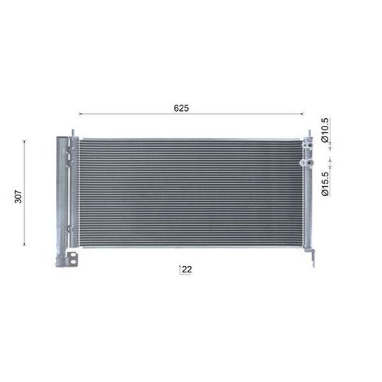 AC 987 000S - Kondensaator,kliimaseade 