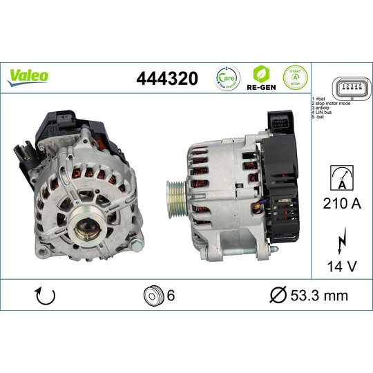 444320 - Alternator 