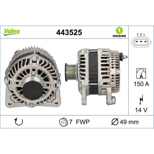 443525 - Alternator 