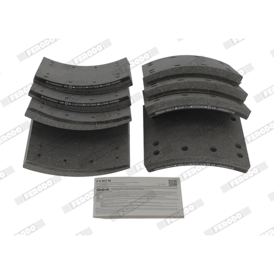 K19052.0-F3658 - Brake Lining Kit, drum brake 