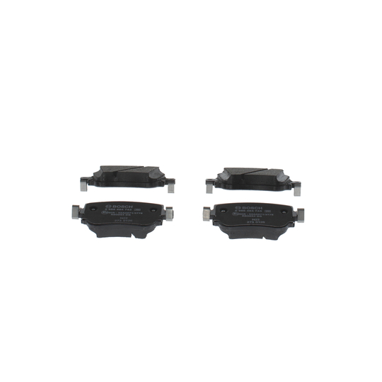 0 986 494 743 - Brake Pad Set, disc brake 