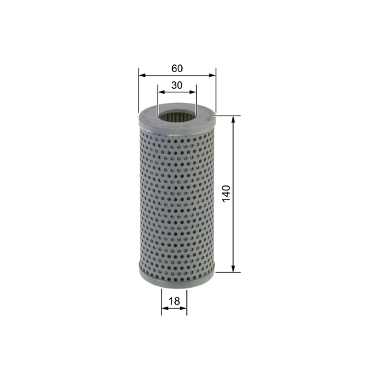 F 026 407 346 - Filter, operating hydraulics 