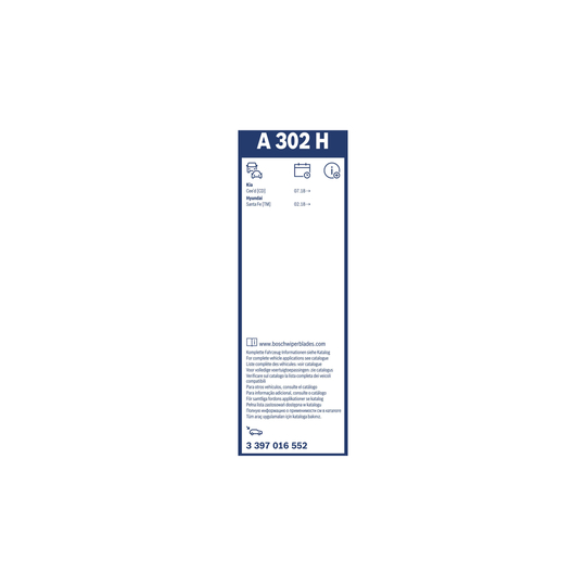 3 397 016 552 - Wiper Blade 