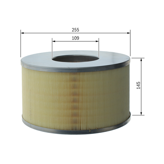 F 026 400 260 - Air filter 