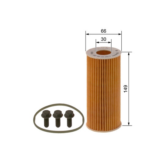 F 026 407 284 - Oil Filter, manual transmission 