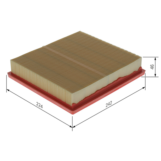 F 026 400 668 - Air filter 