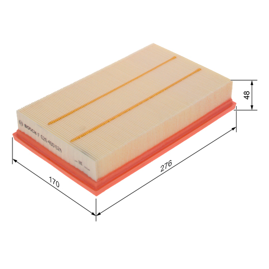 F 026 400 624 - Air filter 