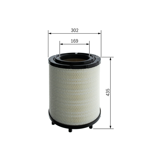 F 026 400 620 - Air filter 