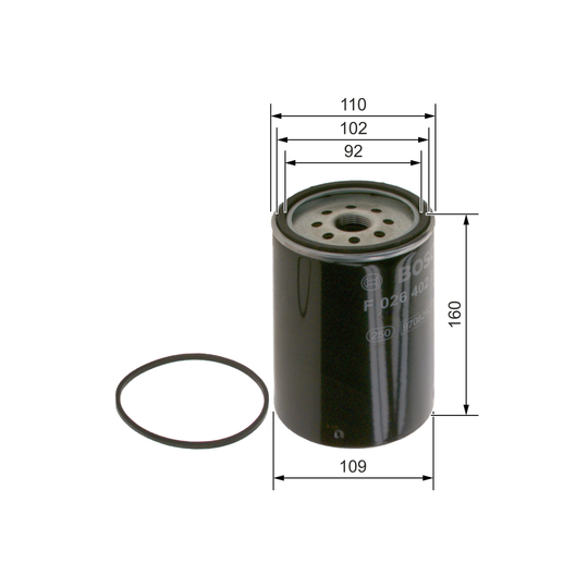 F 026 402 269 - Fuel filter 